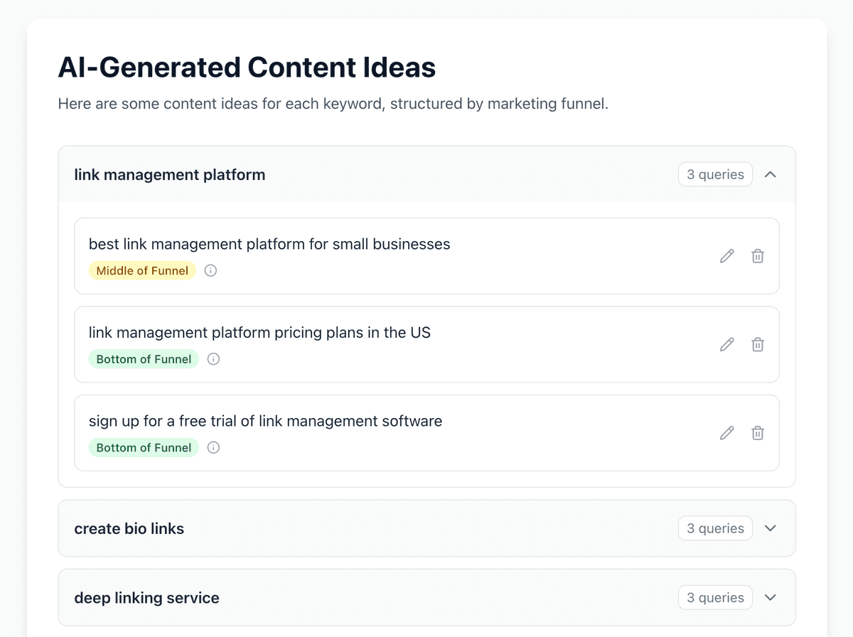 Transactional queries